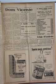 Página do jornal O Nordeste de maio de 1958