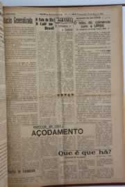 Página do jornal O Nordeste de maio de 1958
