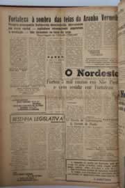 Página do jornal O Nordeste de maio de 1958
