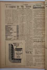 Página do jornal O Nordeste de maio de 1958