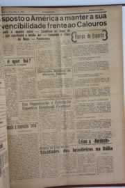 Página do jornal O Nordeste de maio de 1958
