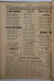 Página do jornal O Nordeste de maio de 1958