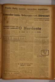 Página do jornal O Nordeste de junho de 1958
