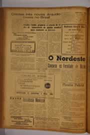 Página do jornal O Nordeste de junho de 1958