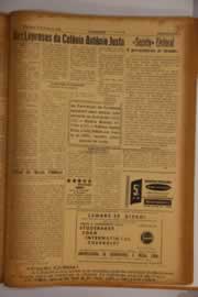 Página do jornal O Nordeste de junho de 1958