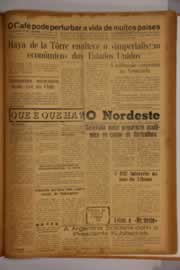 Página do jornal O Nordeste de junho de 1958