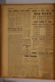Página do jornal O Nordeste de junho de 1958