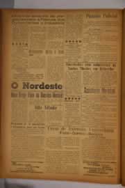 Página do jornal O Nordeste de junho de 1958