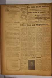 Página do jornal O Nordeste de junho de 1958