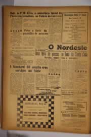 Página do jornal O Nordeste de junho de 1958