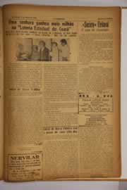 Página do jornal O Nordeste de junho de 1958
