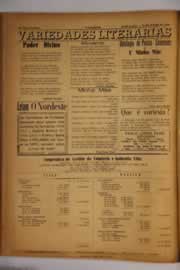 Página do jornal O Nordeste de junho de 1958