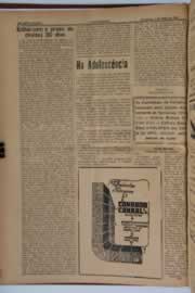 Página do jornal O Nordeste de julho de 1958