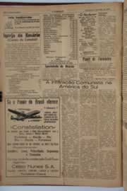 Página do jornal O Nordeste de julho de 1958