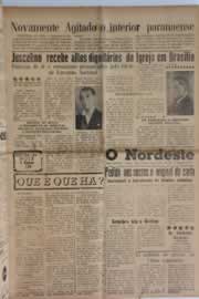 Página do jornal O Nordeste de julho de 1958