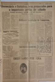 Página do jornal O Nordeste de julho de 1958