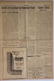 Página do jornal O Nordeste de julho de 1958
