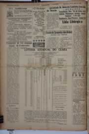 Página do jornal O Nordeste de julho de 1958