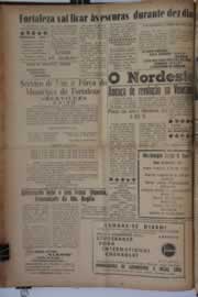 Página do jornal O Nordeste de julho de 1958