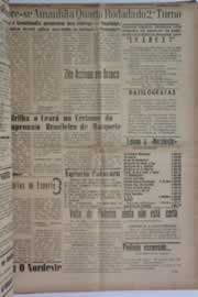 Página do jornal O Nordeste de julho de 1958