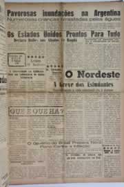 Página do jornal O Nordeste de julho de 1958