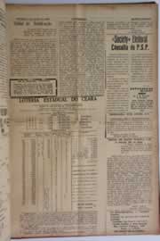 Página do jornal O Nordeste de agosto de 1958