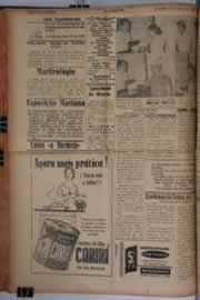 Página do jornal O Nordeste de agosto de 1958