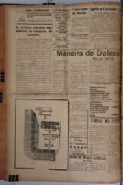 Página do jornal O Nordeste de agosto de 1958