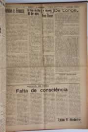 Página do jornal O Nordeste de setembro de 1958