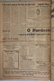 Página do jornal O Nordeste de setembro de 1958