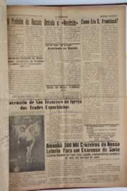 Página do jornal O Nordeste de setembro de 1958