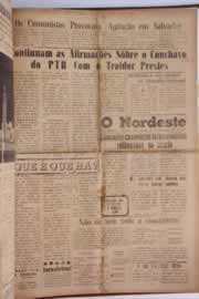 Página do jornal O Nordeste de setembro de 1958