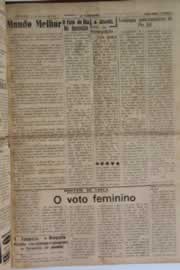 Página do jornal O Nordeste de outubro de 1958