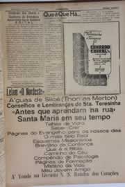Página do jornal O Nordeste de outubro de 1958