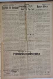 Página do jornal O Nordeste de novembro de 1958