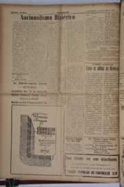 Página do jornal O Nordeste de novembro de 1958