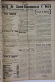 Página do jornal O Nordeste de novembro de 1958