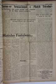 Página do jornal O Nordeste de novembro de 1958