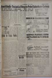 Página do jornal O Nordeste de janeiro de 1959