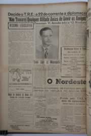 Página do jornal O Nordeste de janeiro de 1959
