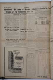 Página do jornal O Nordeste de janeiro de 1959