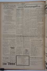 Página do jornal O Nordeste de janeiro de 1959