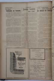 Página do jornal O Nordeste de janeiro de 1959