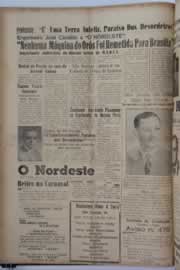 Página do jornal O Nordeste de janeiro de 1959