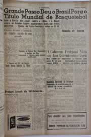 Página do jornal O Nordeste de janeiro de 1959