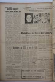 Página do jornal O Nordeste de fevereiro de 1959