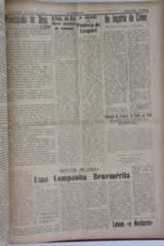 Página do jornal O Nordeste de março de 1959