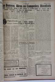Página do jornal O Nordeste de março de 1959