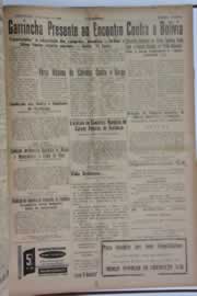 Página do jornal O Nordeste de março de 1959