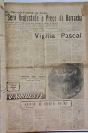 Página do jornal O Nordeste de março de 1959